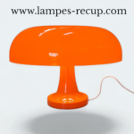 Lampe Champignon Orange Design années 70 USB