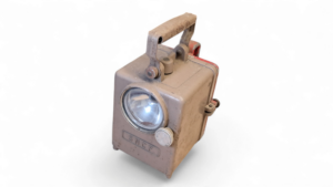 Lampe De Mineur Ancienne Wonder SNCF Agral Dans son Jus